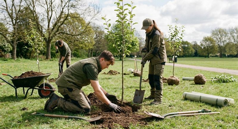 Pear Tree Planting in Ventura County, CA