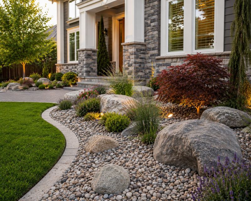 River Rock Landscaping in Honolulu, HI