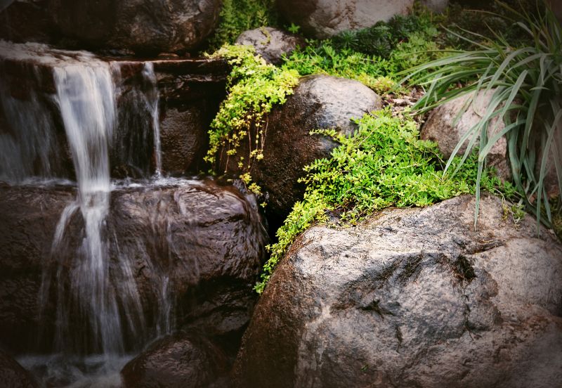 Rock Waterfall Installation in Honolulu, HI