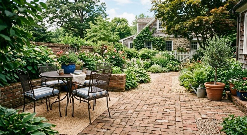 Brick Hardscape Construction in Greenwich, CT