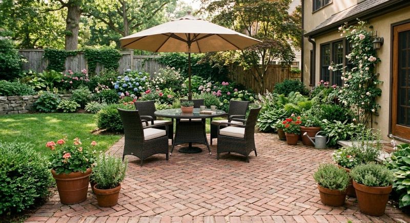 Brick Hardscape Construction in Framingham, MA