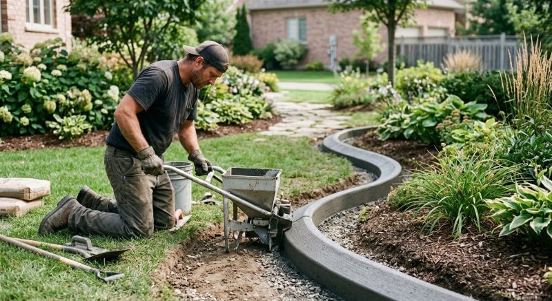 Concrete Curbing Installation in Citrus County, FL
