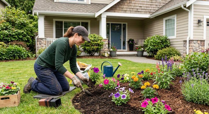 Flower Bed Cleanup Service in Ventura County, CA