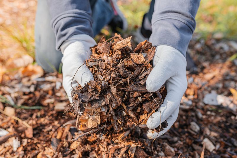 Garden Mulch Installation in Ventura County, CA