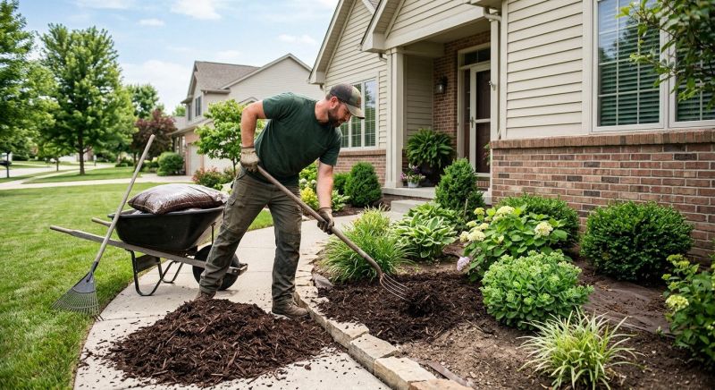 Garden Mulch Installation in Honolulu, HI