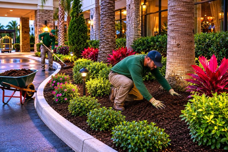 Hotel Mulching in Honolulu, HI