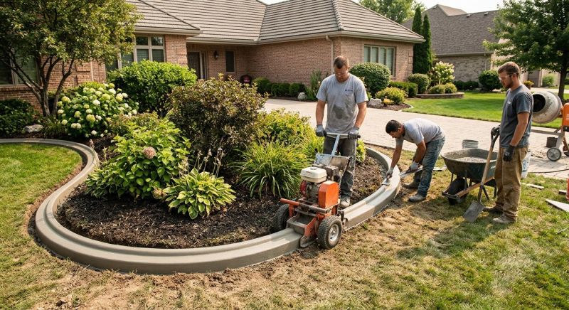 Landscape Curbing Installation in Citrus County, FL