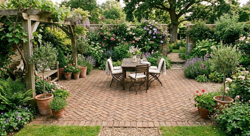 Patio Brick Installation in Greenwich, CT