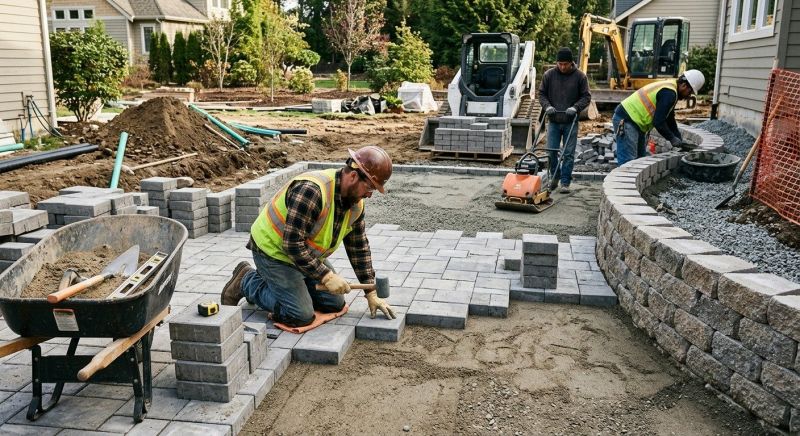 Paver Patio Installation in Norwalk, CT