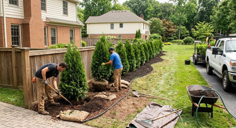 Privacy Hedge Planting in Honolulu, HI