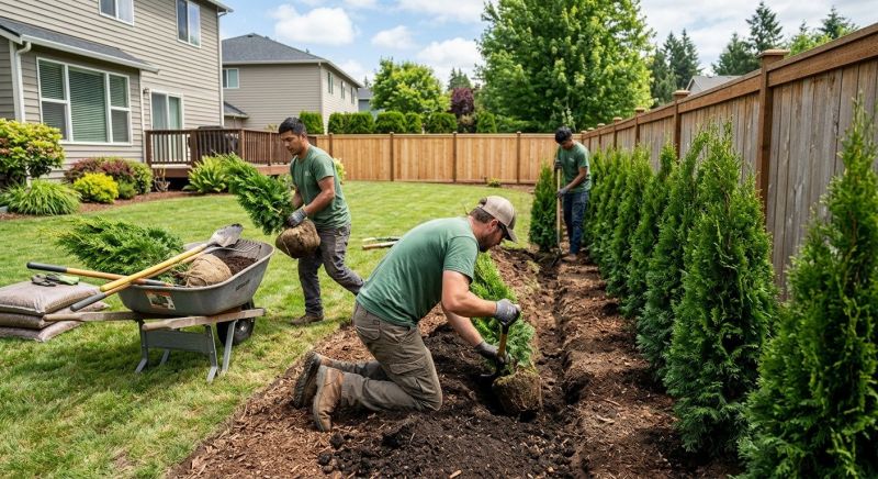 Privacy Shrub Planting in Honolulu, HI