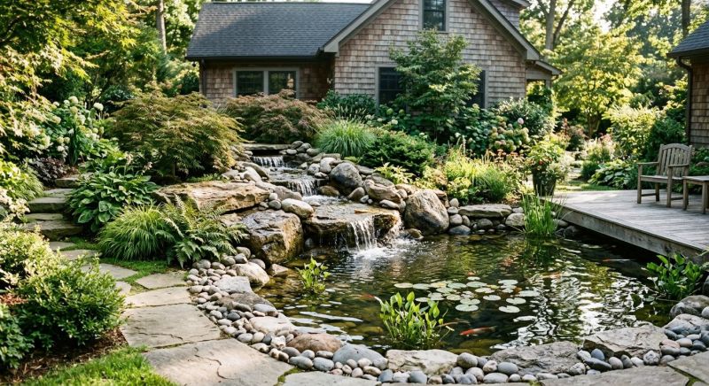 Rock Waterfall Installation in Honolulu, HI