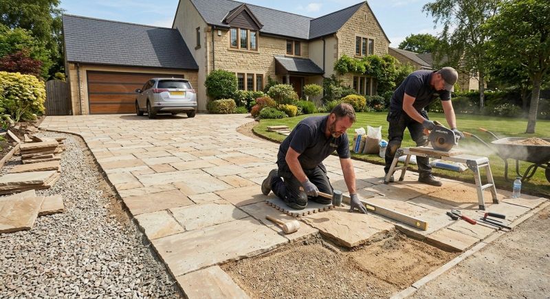 Stone Driveway Construction in Ogden, UT